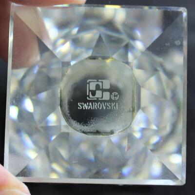 LOT#330: 4 Swarovski Candle Sticks