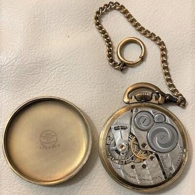 LOT#336: 1941 Elgin 17 Jewels 10K Rolled Gold Case