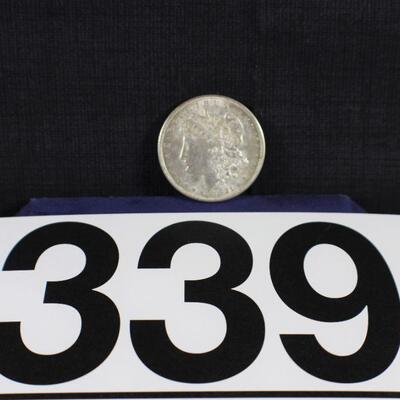 LOT#339: 1921 Denver Morgan Dollar