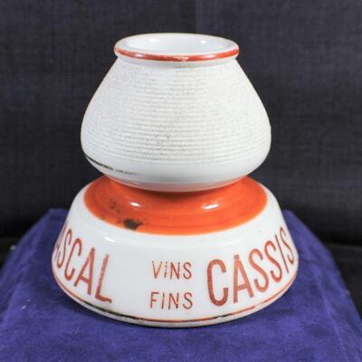 LOT#345: Rare Vintage Absinthe Pyrogene Cermaic Match Striker