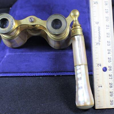 LOT#350: French Mother of Pearl Opera Glasses