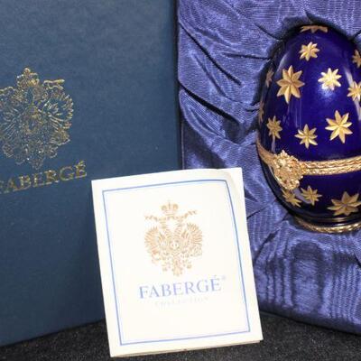 LOT#354: Faberge/Limoges Statue of Liberty Egg 1999