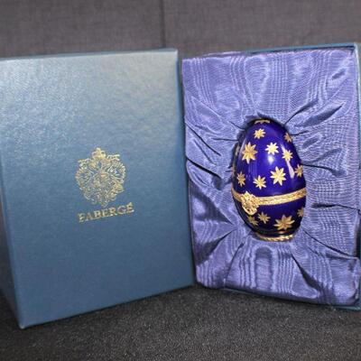 LOT#354: Faberge/Limoges Statue of Liberty Egg 1999