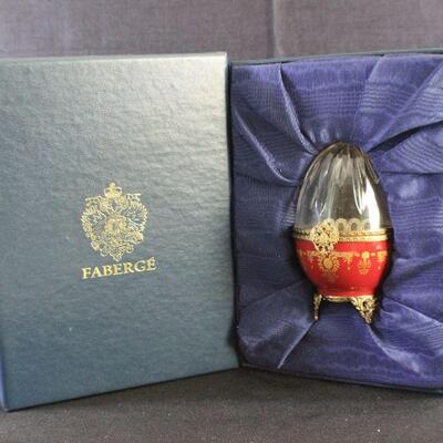 LOT#355: Faberge/Limoges 2000 Egg