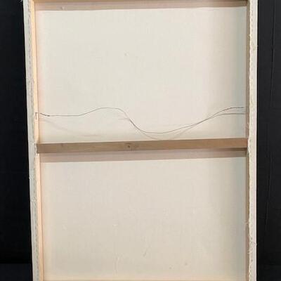 LOT#356: Large Giclee on Canvas