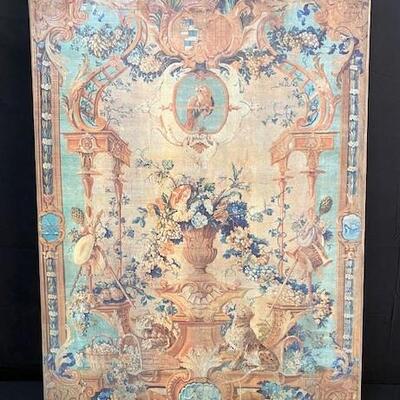 LOT#356: Large Giclee on Canvas