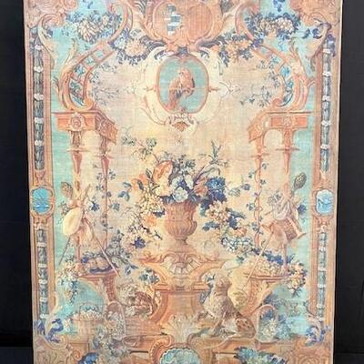 LOT#356: Large Giclee on Canvas