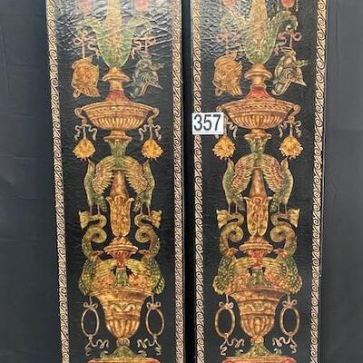 LOT#357: Maitland Smith Panels