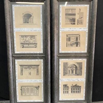 LOT#358: Louis XVI Architectural Plates