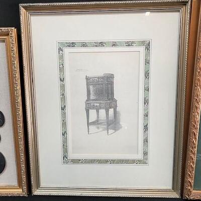 LOT#359: 4 Pieces of Assorted Artwork #1