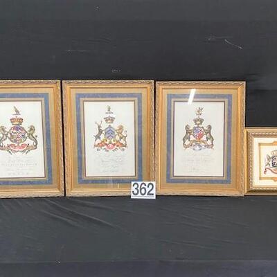 LOT#362: 4 Pieces of Assorted Artwork #3