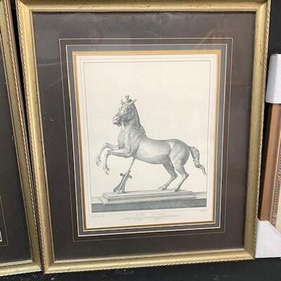 LOT#366: 6 Framed Art Pieces
