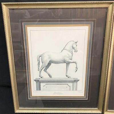 LOT#366: 6 Framed Art Pieces