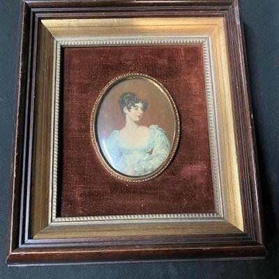 LOT#371: Pair of Portrait Miniatures