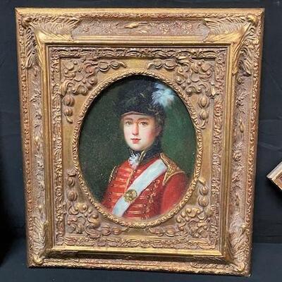 LOT#373: 3 Framed Art Pieces
