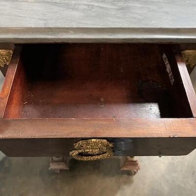 LOT#376: Louis XV Style Glass Front Cabinet