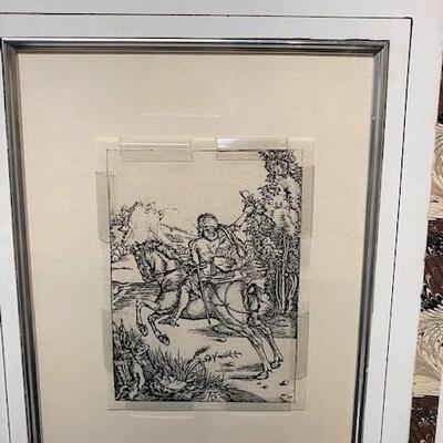 LOT#378: Albrecht Durer (1471-1528) Engraving