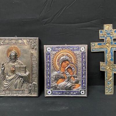 LOT#381: 7 Piece Religious Lot