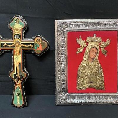 LOT#381: 7 Piece Religious Lot