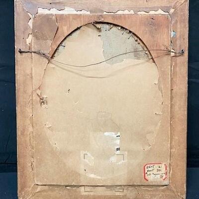 LOT#382: Portrait of Child Titled Innocence