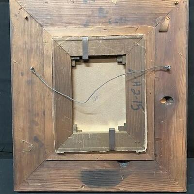 LOT#383: Signed Roy Son Oil on Canvas