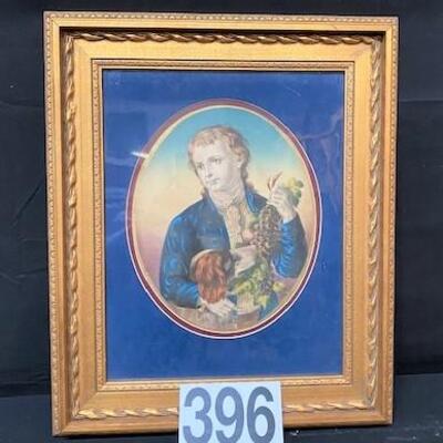 LOT#396: After Gainsborough Boy with Dog