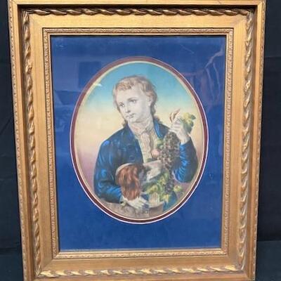 LOT#396: After Gainsborough Boy with Dog