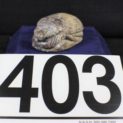 LOT#403: Believed to be Scarab Paperweight