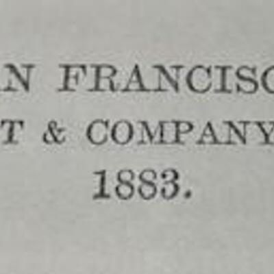 LOT #411: 1883 Bancroft's works - History of Central America