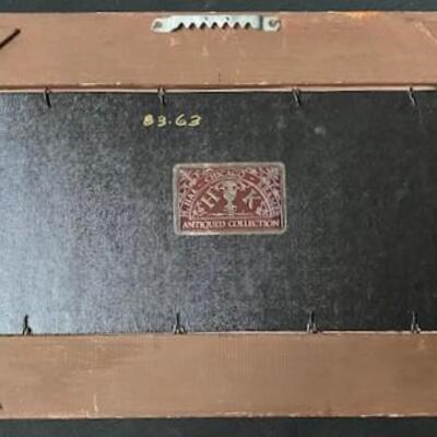 LOT#413: Framed River Scene Painting - by H. Hal 