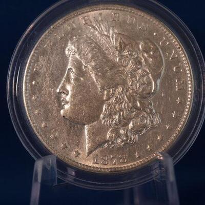 1878 S UNC Morgan Silver Dollar  45