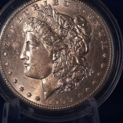 1900 P UNC Morgan Silver Dollar  41