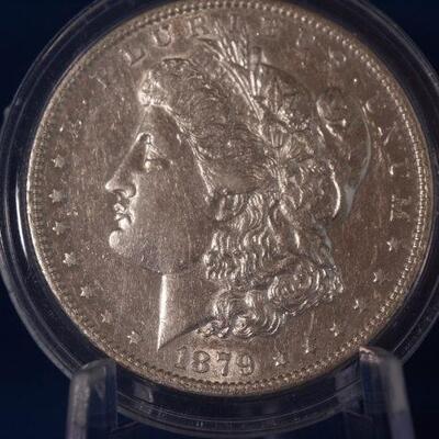1879 O Silver Morgan Dollar  