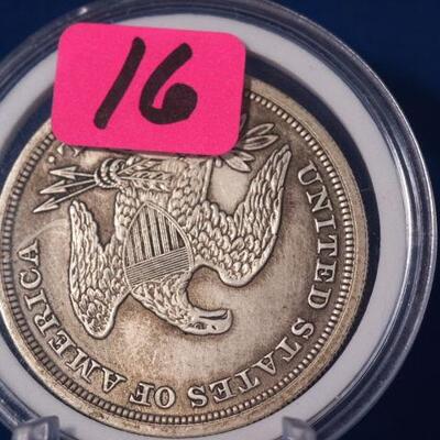 1871 Seated Liberty Dollar 16