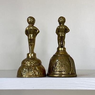Pair of Solid Brass Bells