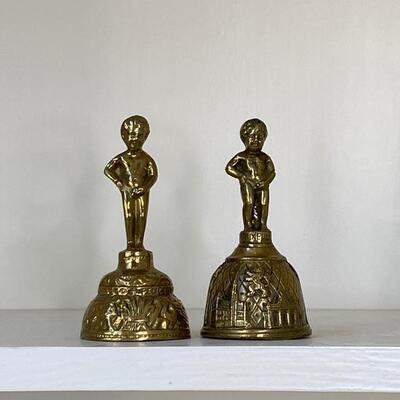 Pair of Solid Brass Bells