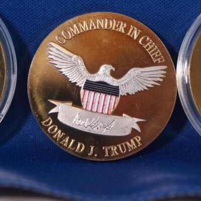 4 Different Trump Keep America Great Collectable coins