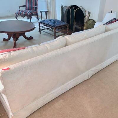 LOT 2 SOFA WHITE 3 CUSHION