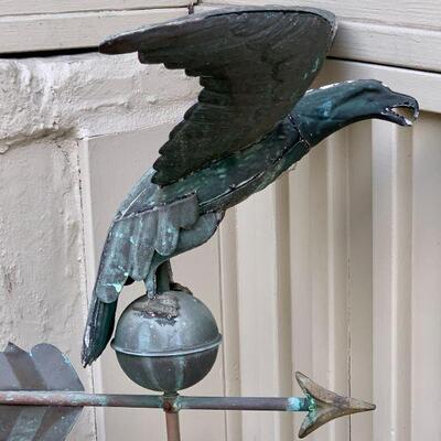 LOT 221 REPRODUCTION EAGLE WEATHER VANE 