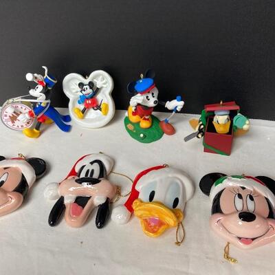 Lot #284 Hallmark Keepsake Mickey Mouse Donald Duck Mickey & Co. Ornaments 