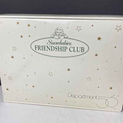 Lot #297 Dept.56 Snowbabies Friendship Club Membership Kit
