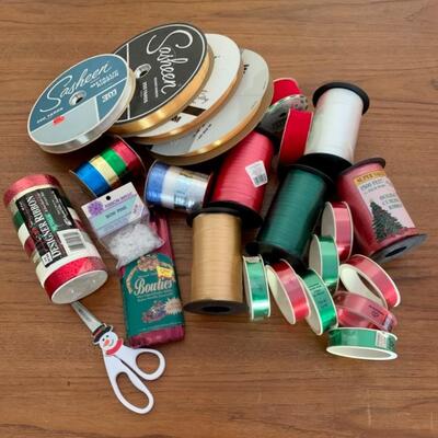 Lot 83 - Assorted Wrapping  and Bow Ribbon
