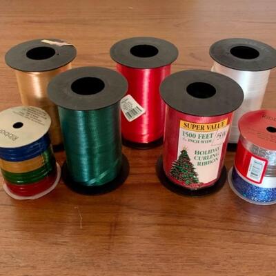 Lot 83 - Assorted Wrapping  and Bow Ribbon