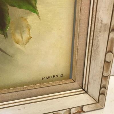 Large Yellow Floral Painting (4)