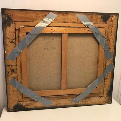 Vintage M. Burditt Sunset Painting (7)