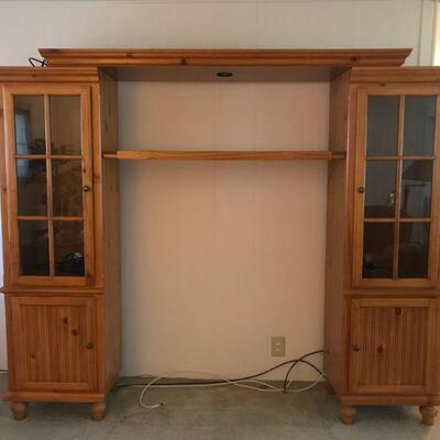 Three Piece Media Cabinet (14)