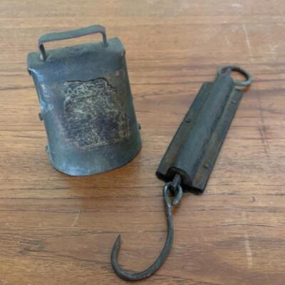 Lot 89 - Antique Bell & Scale