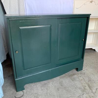 Lot 107 - Vintage Wood Cabinet