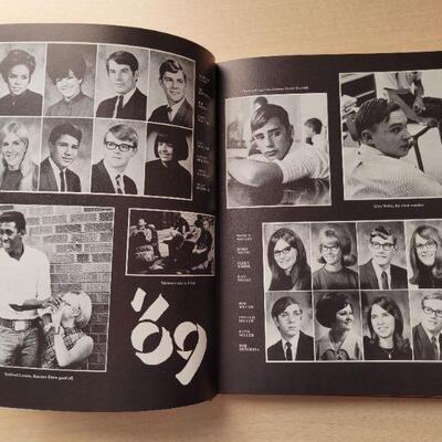 Lot #31: Group of (10) 1950's and 1960's BRIGHTON Co. High School Annual Hardback 