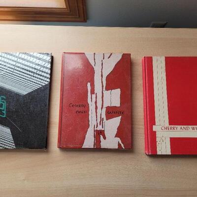 Lot #31: Group of (10) 1950's and 1960's BRIGHTON Co. High School Annual Hardback 